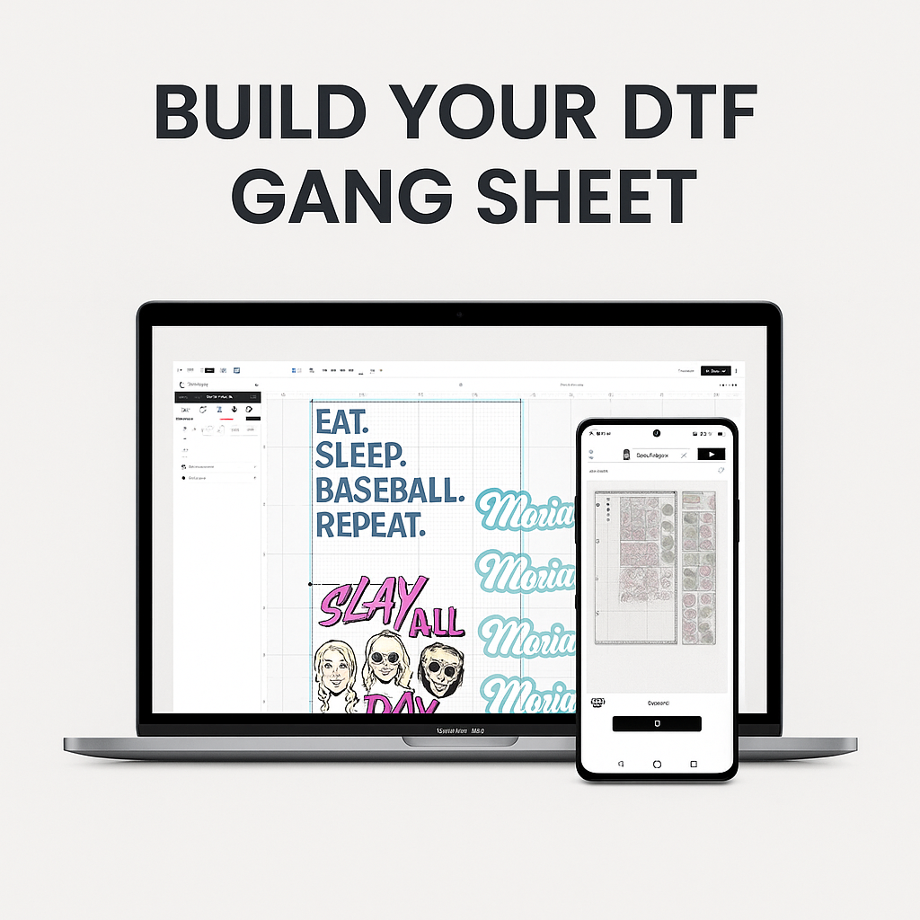 Build Your DTF Gang Sheet